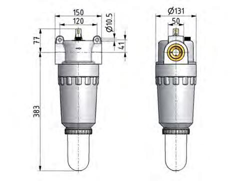 Lubricator G2'' Protective Cage Polycarbonate Standard 8