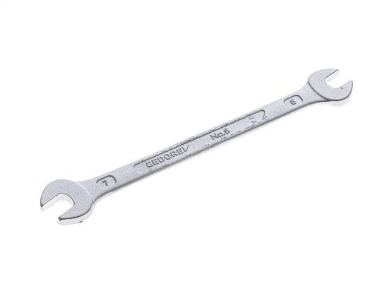 6x7mm Gedore Double Open End Wrench