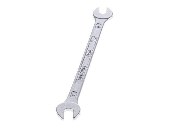 6x7mm Gedore Double Open End Wrench