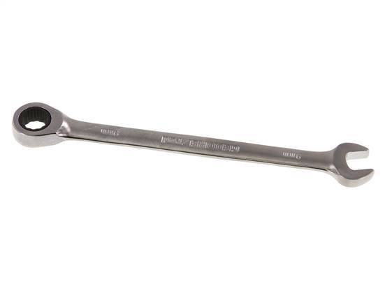 9mm Gedore Red Open End Wrench With Ratchet End