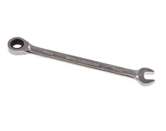 10mm Gedore Red Open End Wrench With Ratchet End
