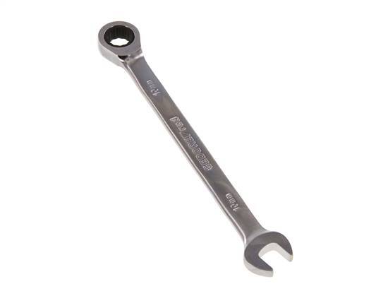 10mm Gedore Red Open End Wrench With Ratchet End