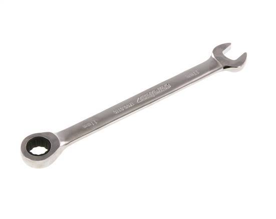 11mm Gedore Red Open End Wrench With Ratchet End