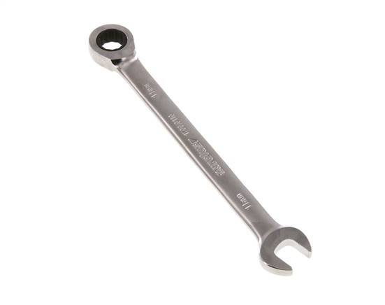 11mm Gedore Red Open End Wrench With Ratchet End