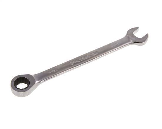 13mm Gedore Red Open End Wrench With Ratchet End