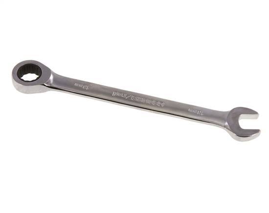 13mm Gedore Red Open End Wrench With Ratchet End