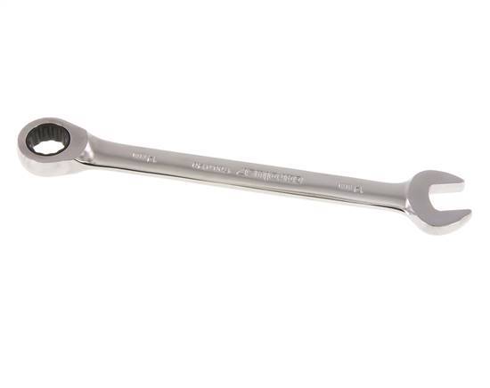 14mm Gedore Red Open End Wrench With Ratchet End