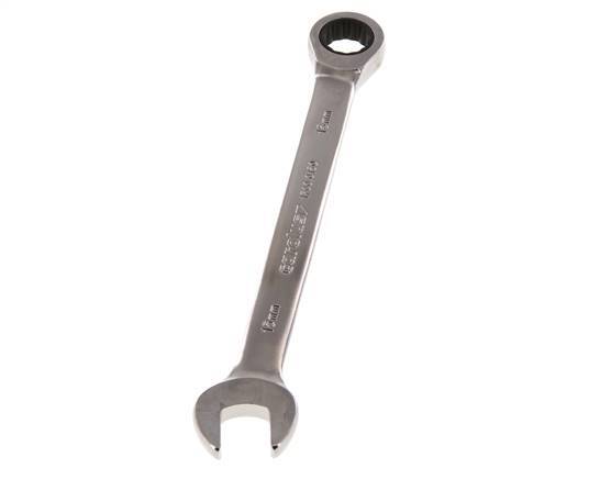 15mm Gedore Red Open End Wrench With Ratchet End