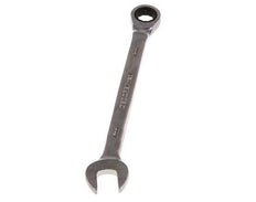 17mm Gedore Red Open End Wrench With Ratchet End
