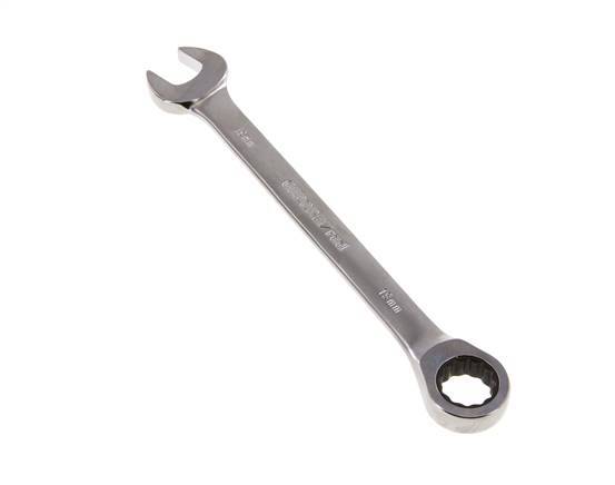 19mm Gedore Red Open End Wrench With Ratchet End