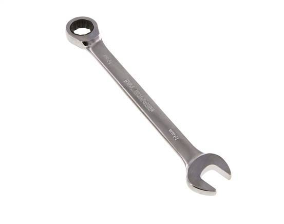 19mm Gedore Red Open End Wrench With Ratchet End