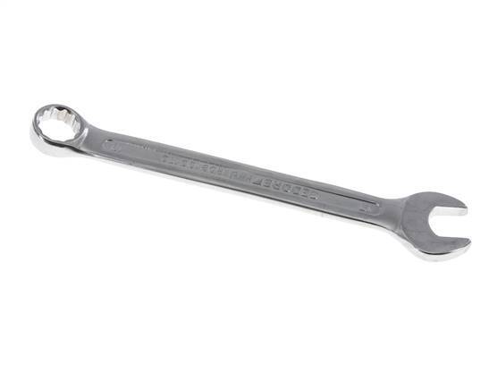 17mm Gedore Red Open End Wrench With 15 Degrees Angled Box End