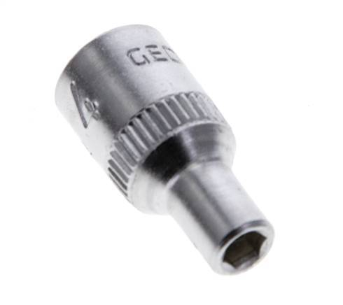 1/4" Gedore Socket Insert for 4 mm External Hexagon Bolts
