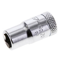 1/4" Gedore Socket Insert for 7 mm External Hexagon Bolts