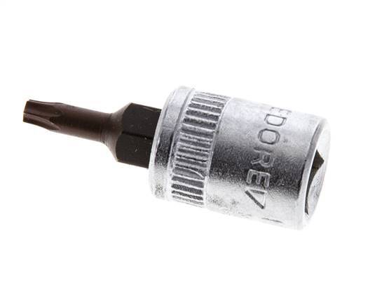 1/4" Gedore Socket Insert for TX10 Internal Torx Screws
