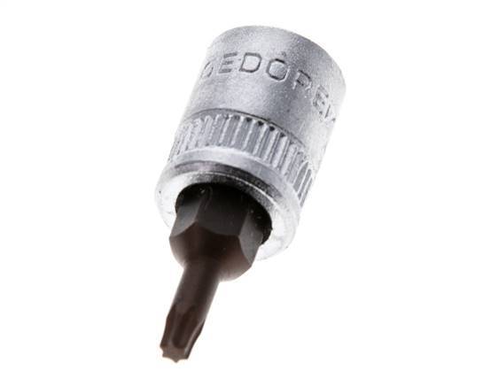 1/4" Gedore Socket Insert for TX10 Internal Torx Screws