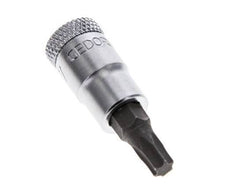 1/4" Gedore Socket Insert for TX27 Internal Torx Screws