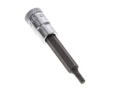 1/4" Gedore 60mm Long Pin Socket Insert for 3 mm Hexagonal Socket Screws