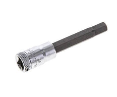 1/4" Gedore 60mm Long Pin Socket Insert for 6 mm Hexagonal Socket Screws