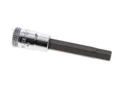 1/4" Gedore 60mm Long Pin Socket Insert for 6 mm Hexagonal Socket Screws