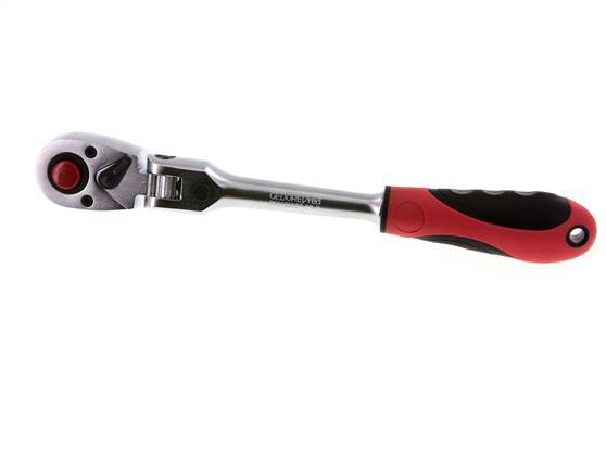 1/2" Gedore Red 180 Degrees Pivoting Head And Switch Lever