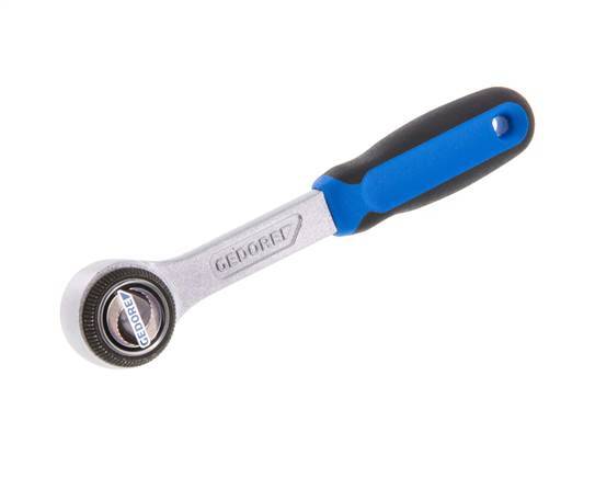 1/4" Gedore Ratchet With Metal Direction Switch Lever