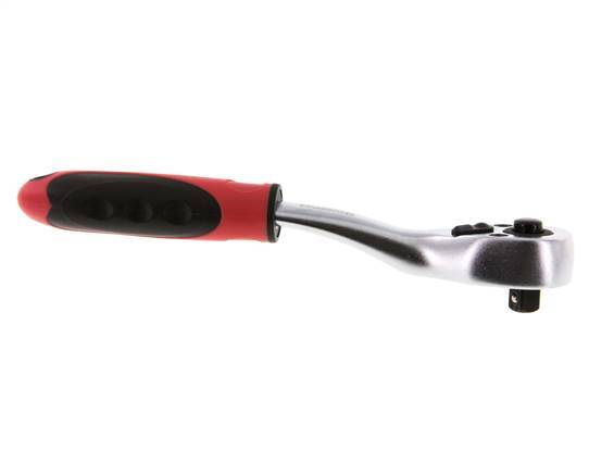 1/4" Gedore Red Angled Ratchet With Direction Switch Lever