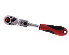 1/4" Gedore Red 180 Degrees Pivoting Head And Switch Lever