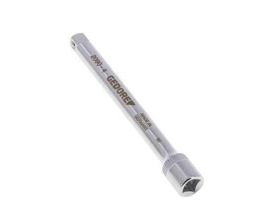 1/4" (6.3 mm) Gedore 100 mm Extension With Ball Locking