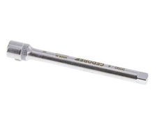 1/4" (6.3 mm) Gedore 100 mm Extension With Ball Locking