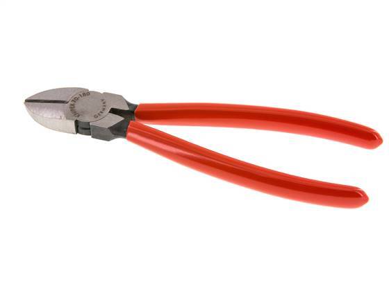 Knipex Diagonal Cutting Pliers 180 mm Plastic-coated Handles