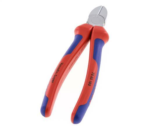 Knipex Diagonal Cutting Pliers 180 mm 2-component Handles