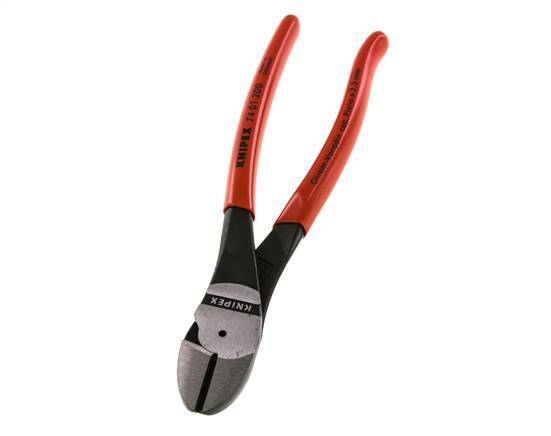 Knipex Power Diagonal Cutting Pliers 200 mm Plastic-coated Handles