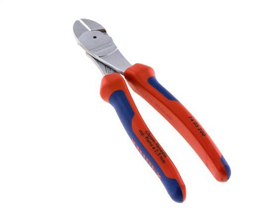 Knipex Power Diagonal Cutting Pliers 200 mm 2-component Handles