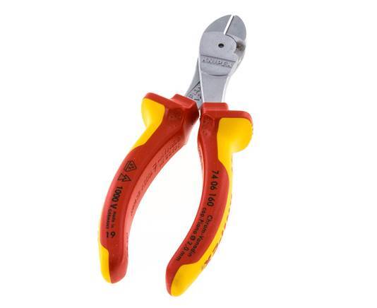Knipex Power Diagonal Cutting Pliers 160 mm VDE Tested Up To 1000V