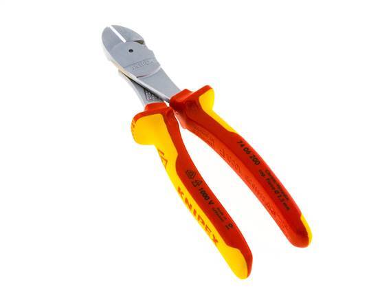 Knipex Power Diagonal Cutting Pliers 200 mm VDE Tested Up To 1000V