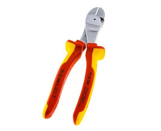 Knipex Power Diagonal Cutting Pliers 200 mm VDE Tested Up To 1000V
