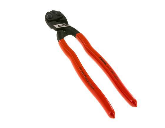 Knipex Bolt Cutting Pliers 250 mm Plastic-coated Handles With Recess