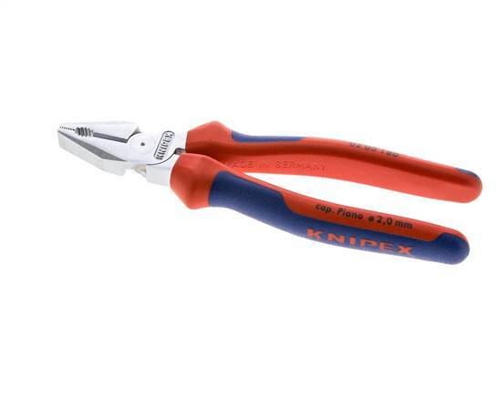 Knipex Power Combination Pliers 180 mm 2-component Handles