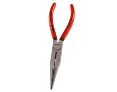 Knipex Straight Needle Nose Pliers 200 mm Plastic-coated Handles