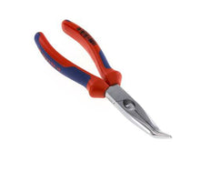 Knipex Angled Needle Nose Pliers 200 mm 2-component Handles