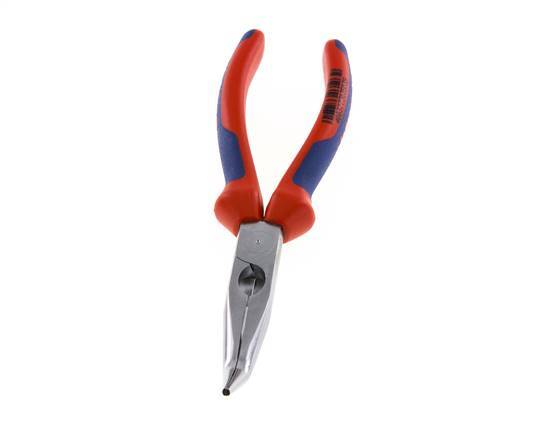 Knipex Angled Needle Nose Pliers 200 mm 2-component Handles