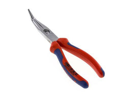 Knipex Angled Needle Nose Pliers 200 mm 2-component Handles