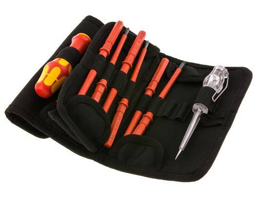 Wera Kraftform Plus 16-Piece Screwdriver Set Voltage Tester (150-250V)
