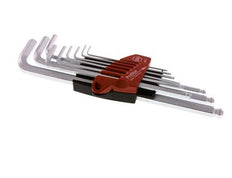 Wiha 9-Piece 1.5 To 10mm Hexagonal Allen Key Set Long With Ball Head