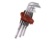 Wiha 9-Piece 1.5 To 10mm Hexagonal Allen Key Set Long With Ball Head