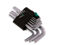 Wera 9-Piece 1.5 To 10mm Hexagonal Allen Key Set Short