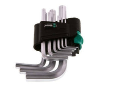 Wera 9-Piece 1.5 To 10mm Hexagonal Allen Key Set Short