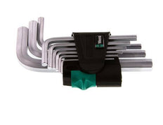 Wera 9-Piece 1.5 To 10mm Hexagonal Allen Key Set Short