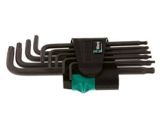 Wera 9-Piece TORX TX8 To TX40 Allen Key Set Long With Ball Head